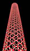 carbon nanotube from above